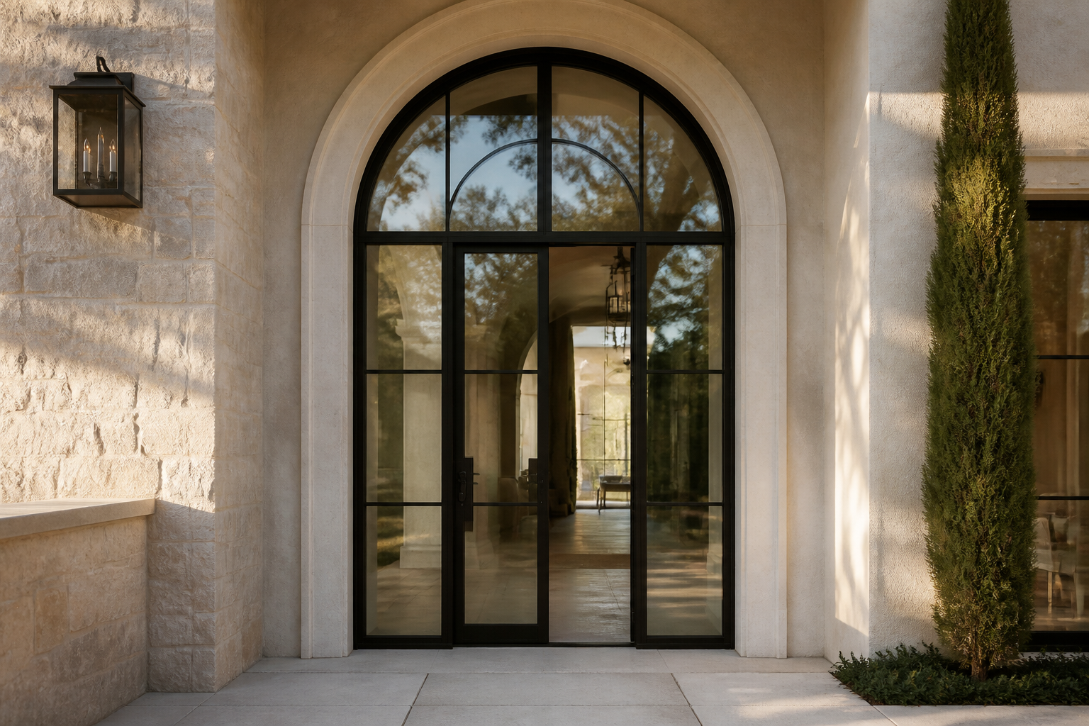 VLX 100 Arched / Custom Door in West Palm Beach, FL | Sightline Windows & Doors West Palm Beach - detail 3