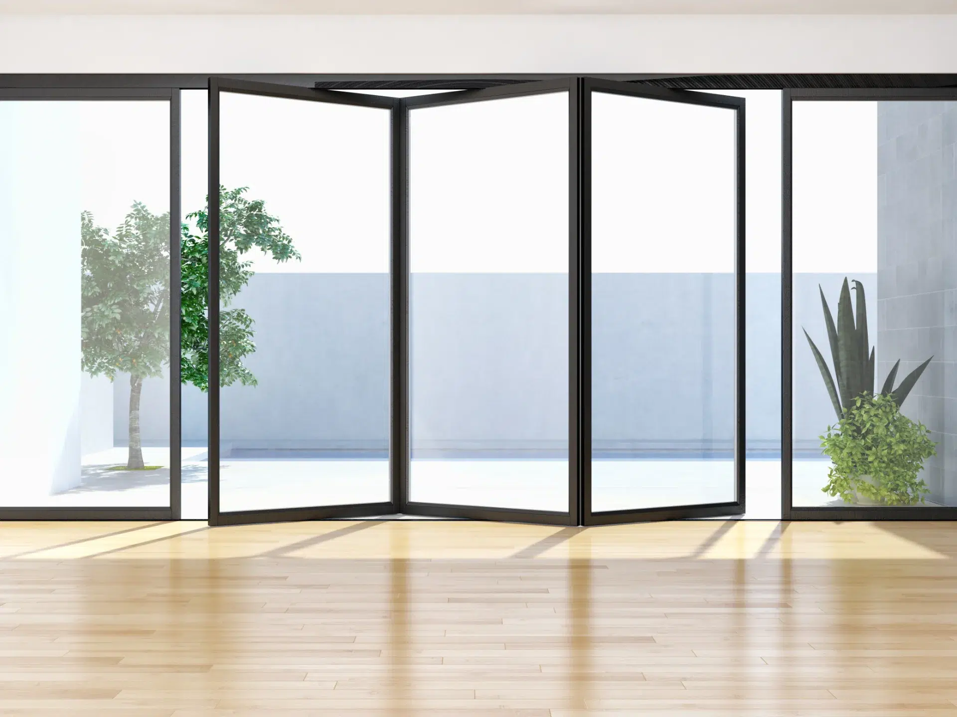 VLX 100 Bifold / Folding Door in West Palm Beach, FL | Sightline Windows & Doors West Palm Beach - detail 1
