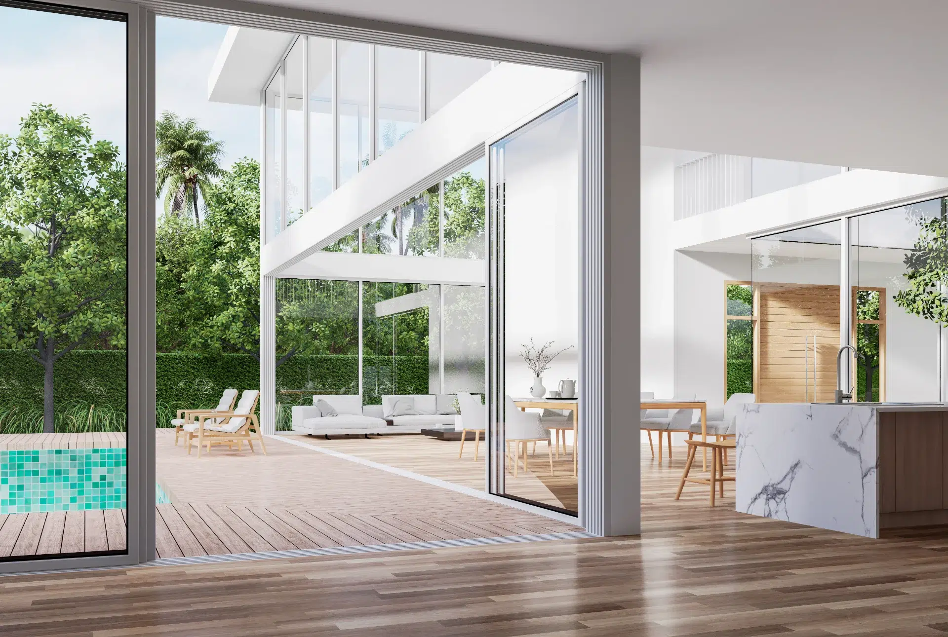 VLX 138 Panoramic Sliding Door in West Palm Beach, FL | Sightline Windows & Doors West Palm Beach - detail 1